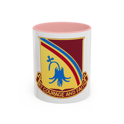 22 Transportation Battalion (U.S. Army) Accent Coffee Mug