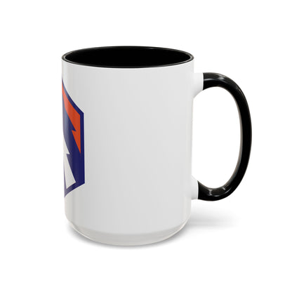 6 Signal Command (U.S. Army) Accent Coffee Mug