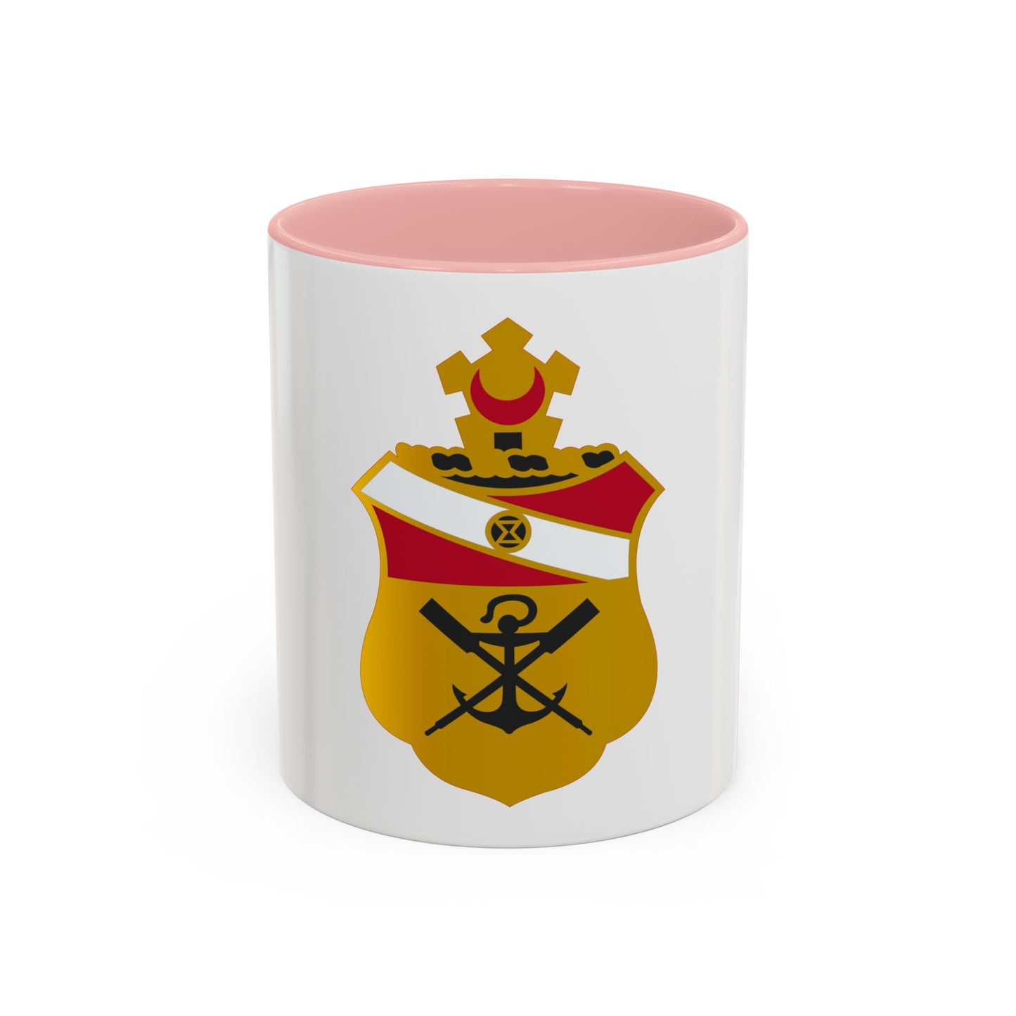21 Engineer Battalion (U.S. Army) Accent Coffee Mug