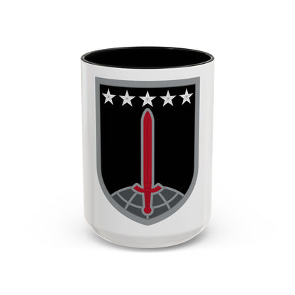 1ST MULTIDOMAIN TASK FORCE (U.S. Army) Accent Coffee Mug