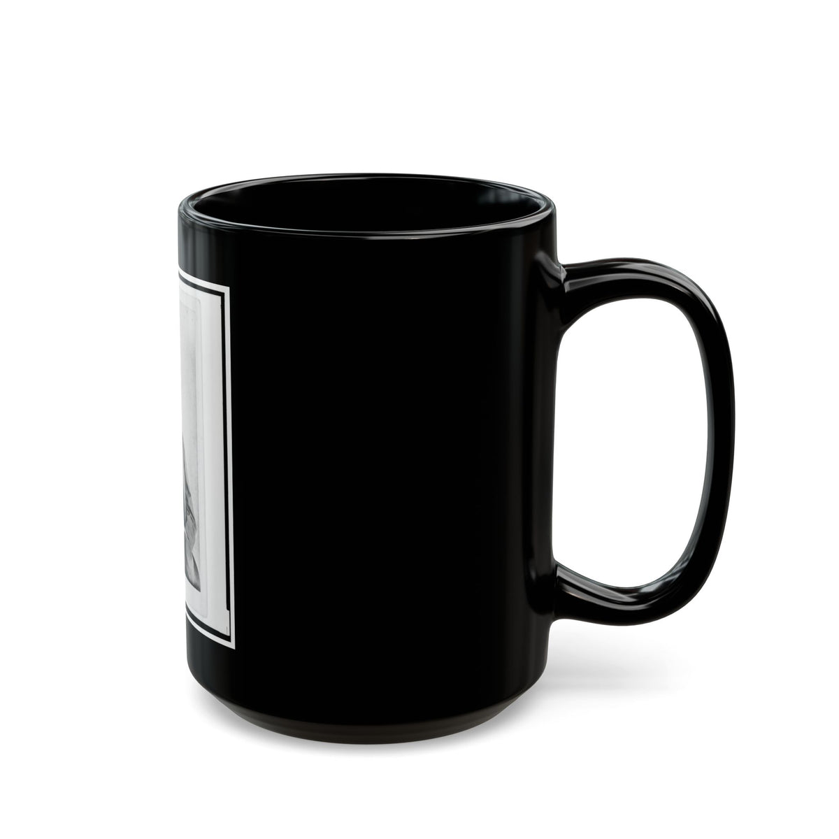 Dr. Felix Blazer, First Assistant Surgeon In The 32nd Indiana Regiment, Half-Length Portrait, Seated, Facing Front (U.S. Civil War) Black Coffee Mug
