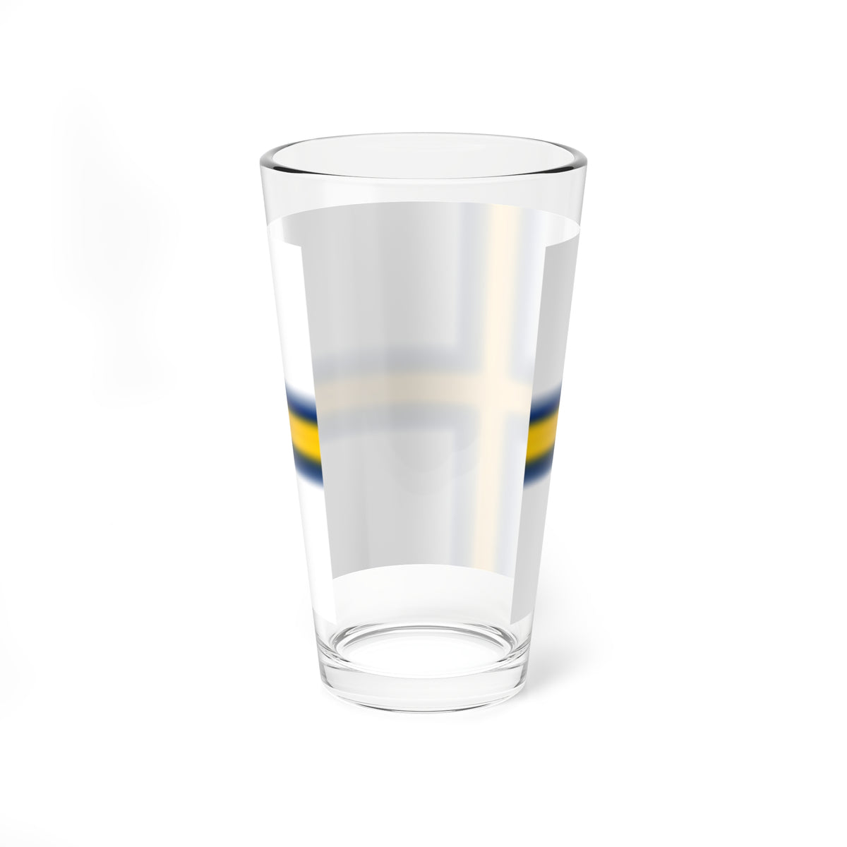 Norrlandsflaggan2 (Sweden) Pint Glass 16oz