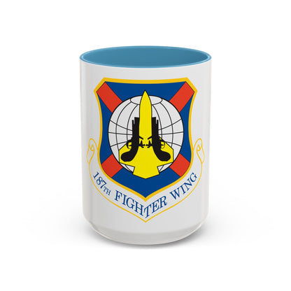 187th Fighter Wing (U.S. Air Force) Accent Coffee Mug