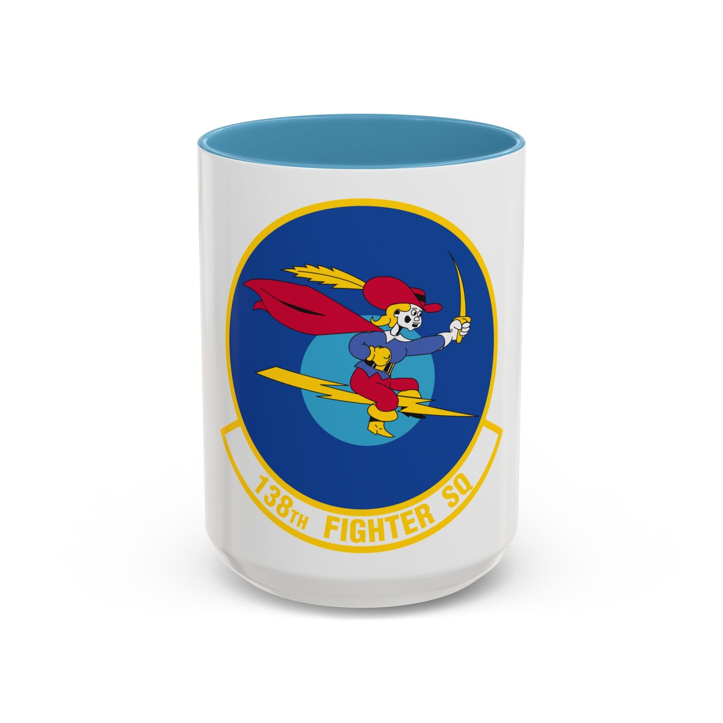 138 Fighter Squadron (U.S. Air Force) Accent Coffee Mug
