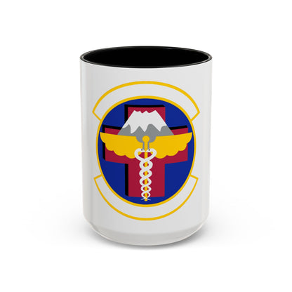 374 Healthcare Operations Squadron (U.S. Air Force) Accent Coffee Mug