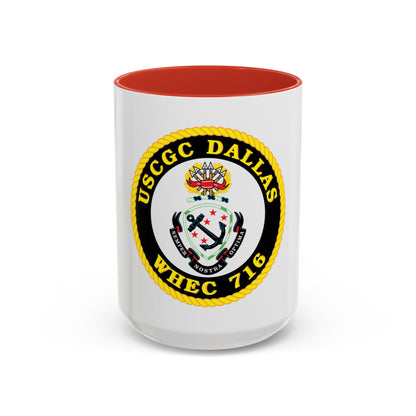 USCGC Dallas WHEC 716 (U.S. Coast Guard) Accent Coffee Mug