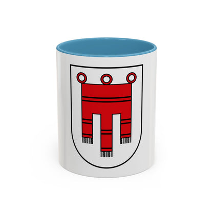 Coat of Arms of Vorarlberg Austria - Accent Coffee Mug
