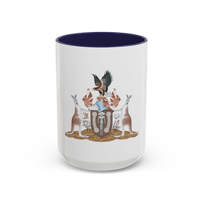 Coat of arms of the Northern Territory - Accent Coffee Mug