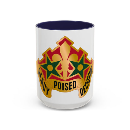 252 Armor Regiment (U.S. Army) Accent Coffee Mug