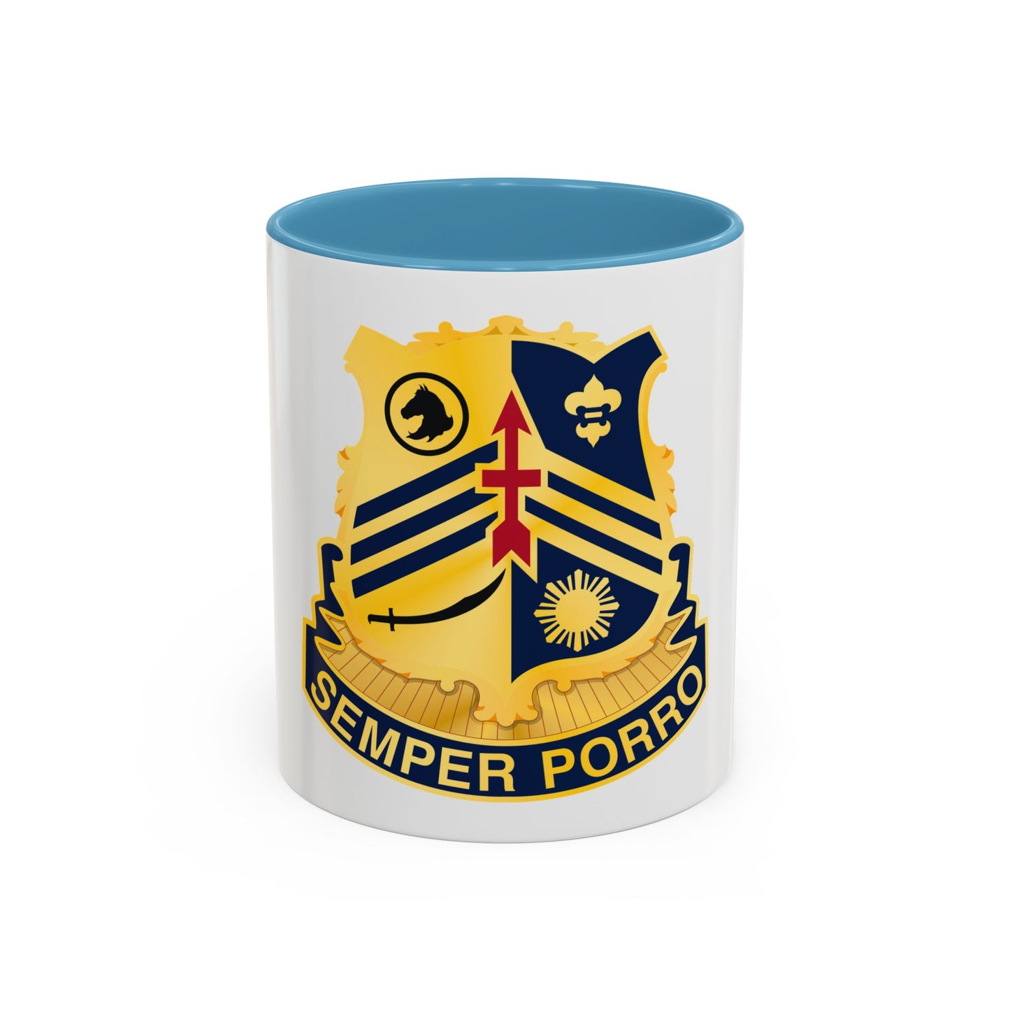 105 Cavalry Regiment (U.S. Army) Accent Coffee Mug