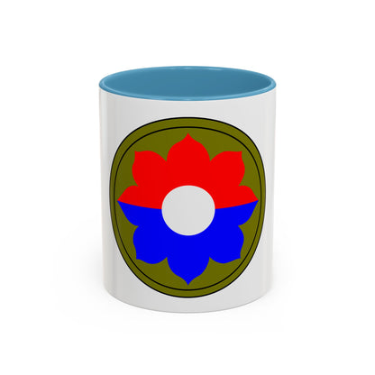 9th Infantry Division patch (U.S. Army) Accent Coffee Mug
