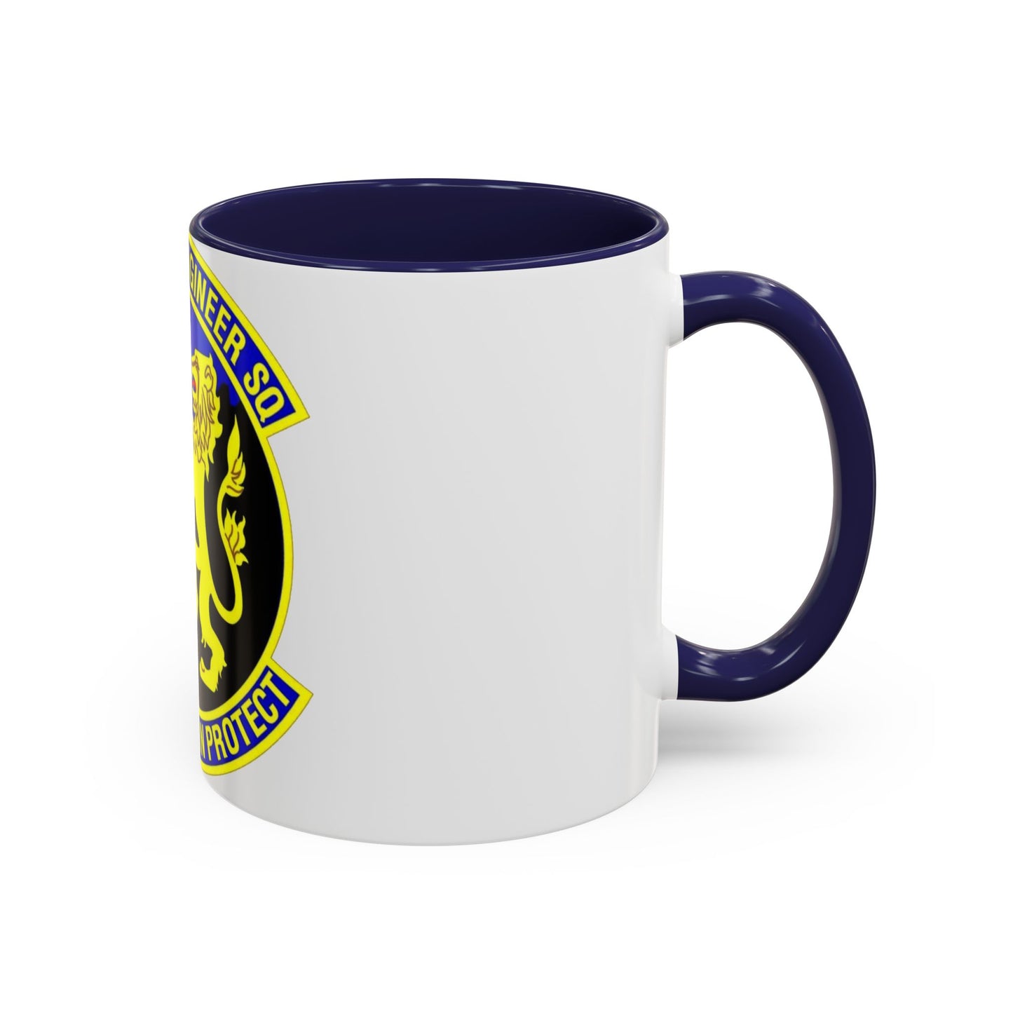 100 Civil Engineer Squadron USAFE (U.S. Air Force) Accent Coffee Mug