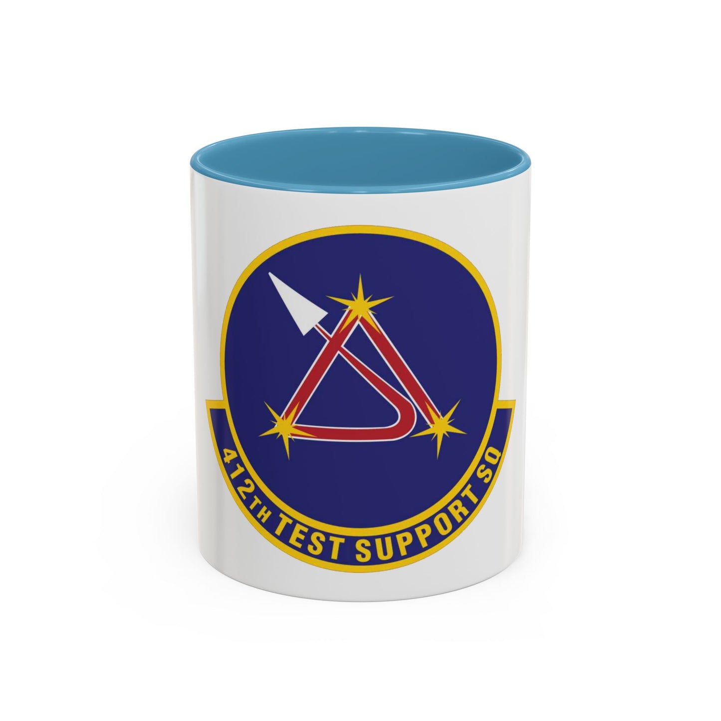 412th Test Support Squadron (U.S. Air Force) Accent Coffee Mug