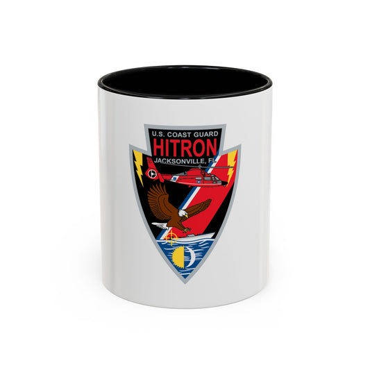 USCG HITRON Jax FL (U.S. Coast Guard) Accent Coffee Mug