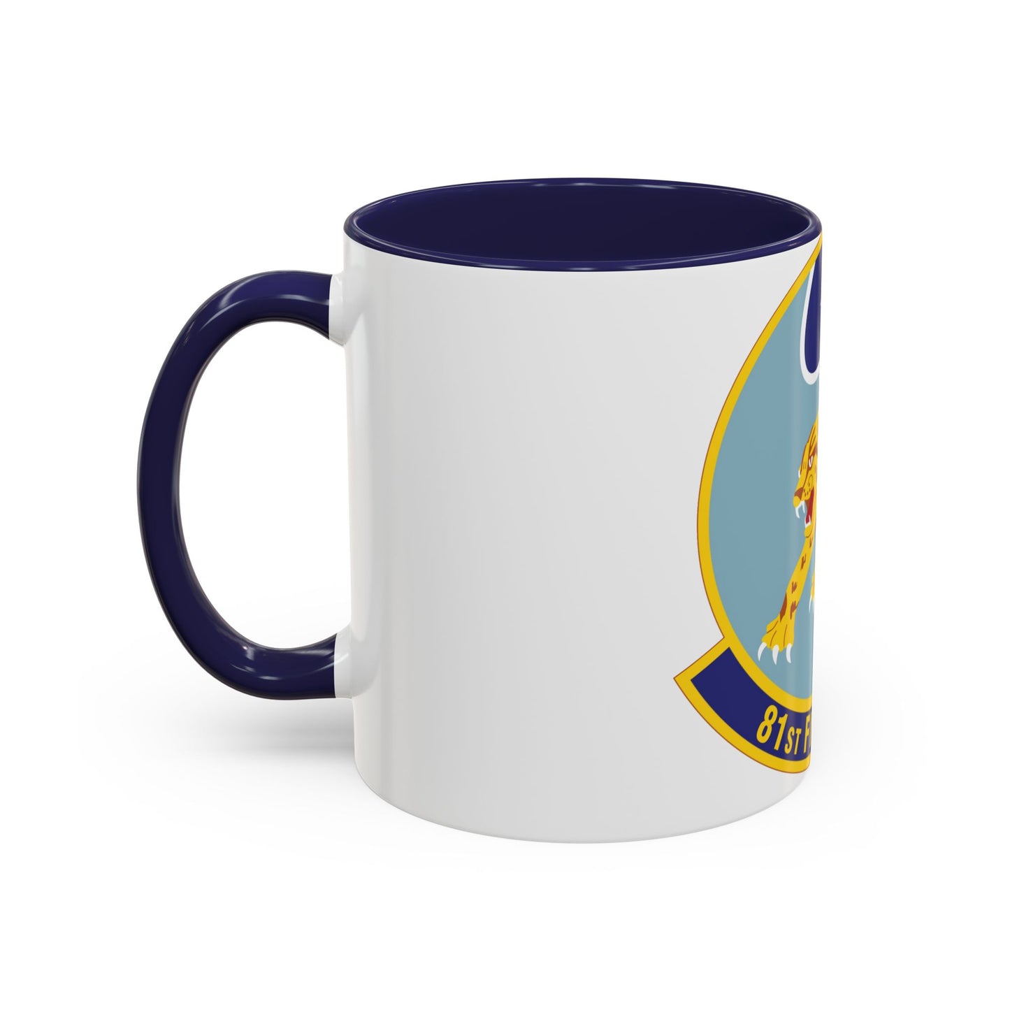 81st Fighter Squadron (U.S. Air Force) Accent Coffee Mug