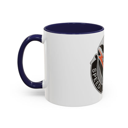 327 Signal Battalion (U.S. Army) Accent Coffee Mug