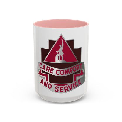 3345 US Hospital (U.S. Army) Accent Coffee Mug