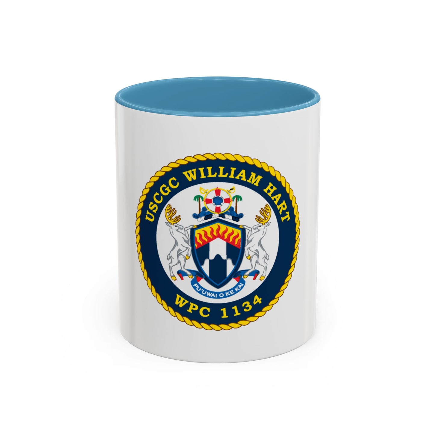 USCG C William Hart WPC 1134 (U.S. Coast Guard) Accent Coffee Mug