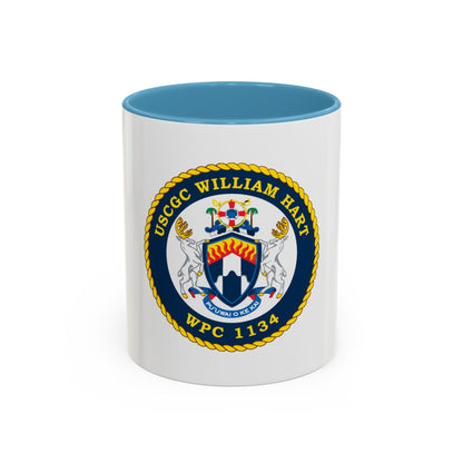 USCG C William Hart WPC 1134 (U.S. Coast Guard) Accent Coffee Mug