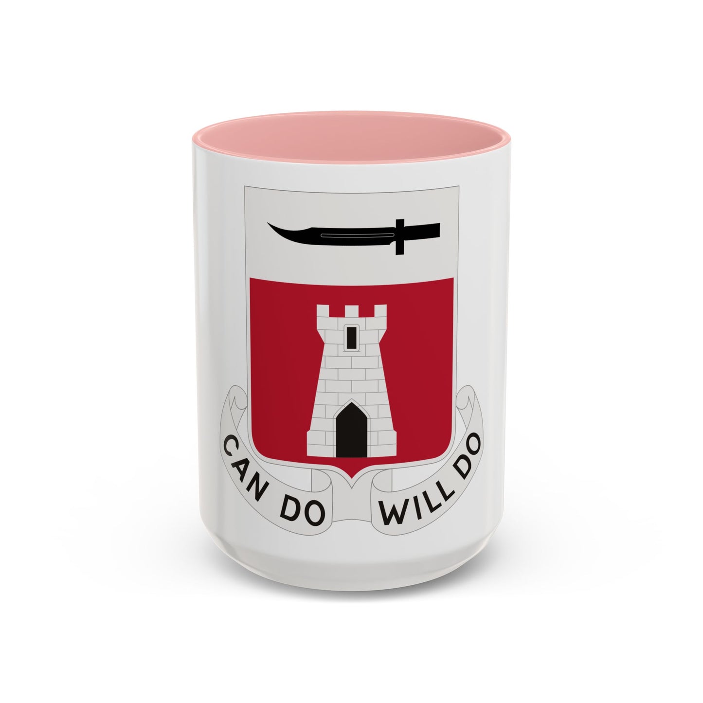 467 Engineer Battalion (U.S. Army) Accent Coffee Mug