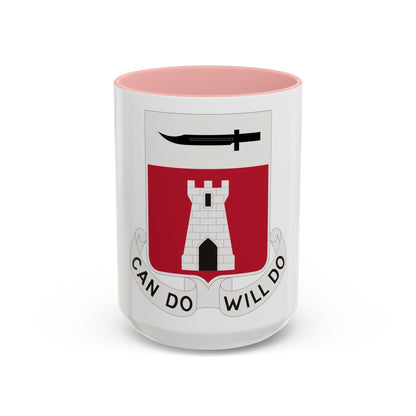 467 Engineer Battalion (U.S. Army) Accent Coffee Mug