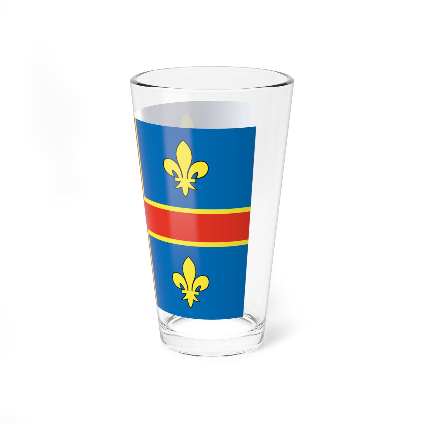 Flag of Clermont-Ferrand (France) Pint Glass 16oz