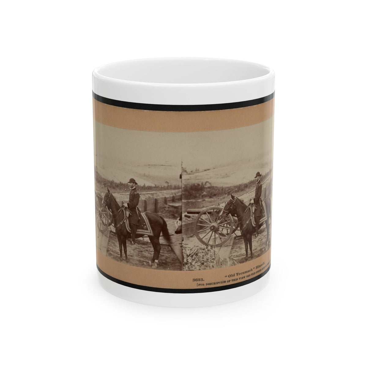 Old Tecumseh  Himself (U.S. Civil War) White Coffee Mug