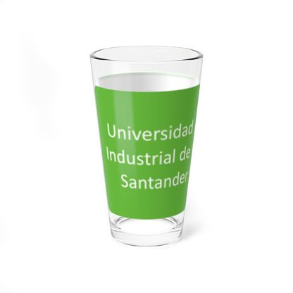 Universidad Industrial de Santander logo (Colombia) (Coat of Arms) Pint Glass 16oz