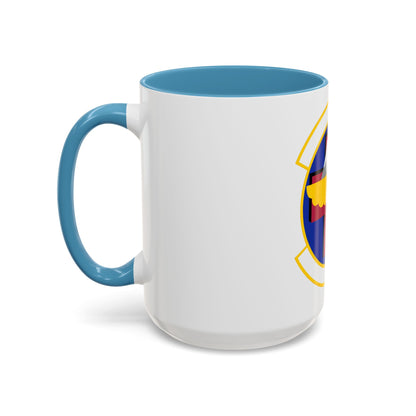 374 Healthcare Operations Squadron (U.S. Air Force) Accent Coffee Mug