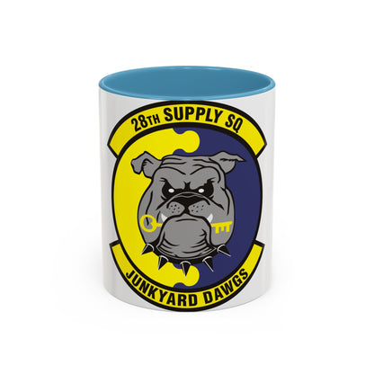 28th Supply Squadron (U.S. Air Force) Accent Coffee Mug