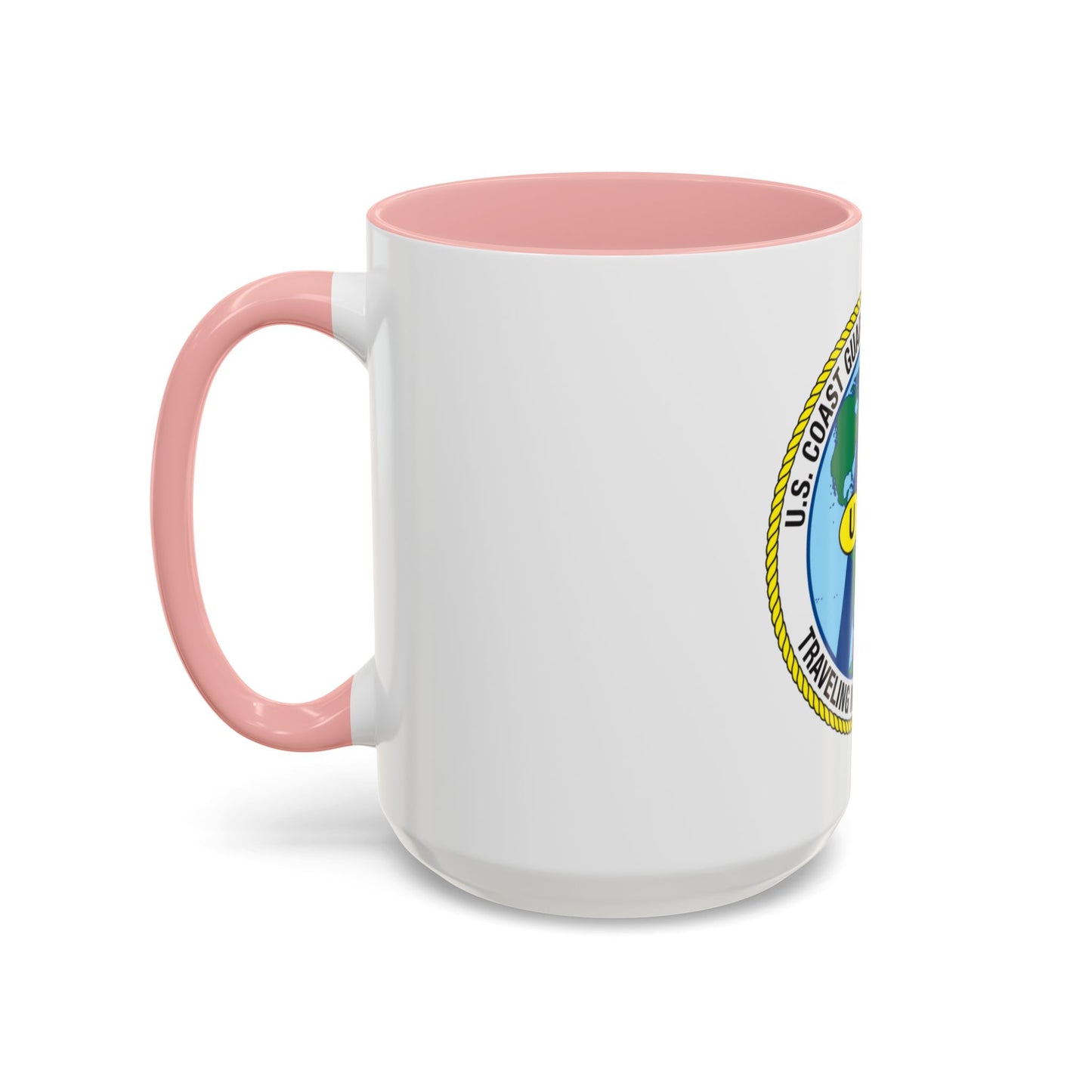 USCG Washington DC Traveling Inspection Staff (U.S. Coast Guard) Accent Coffee Mug