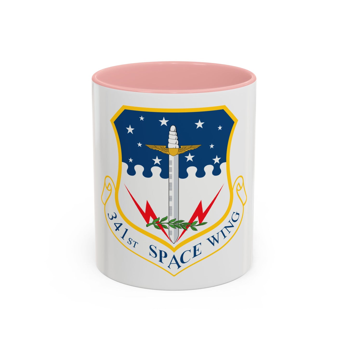 341st Space Wing (U.S. Air Force) Accent Coffee Mug