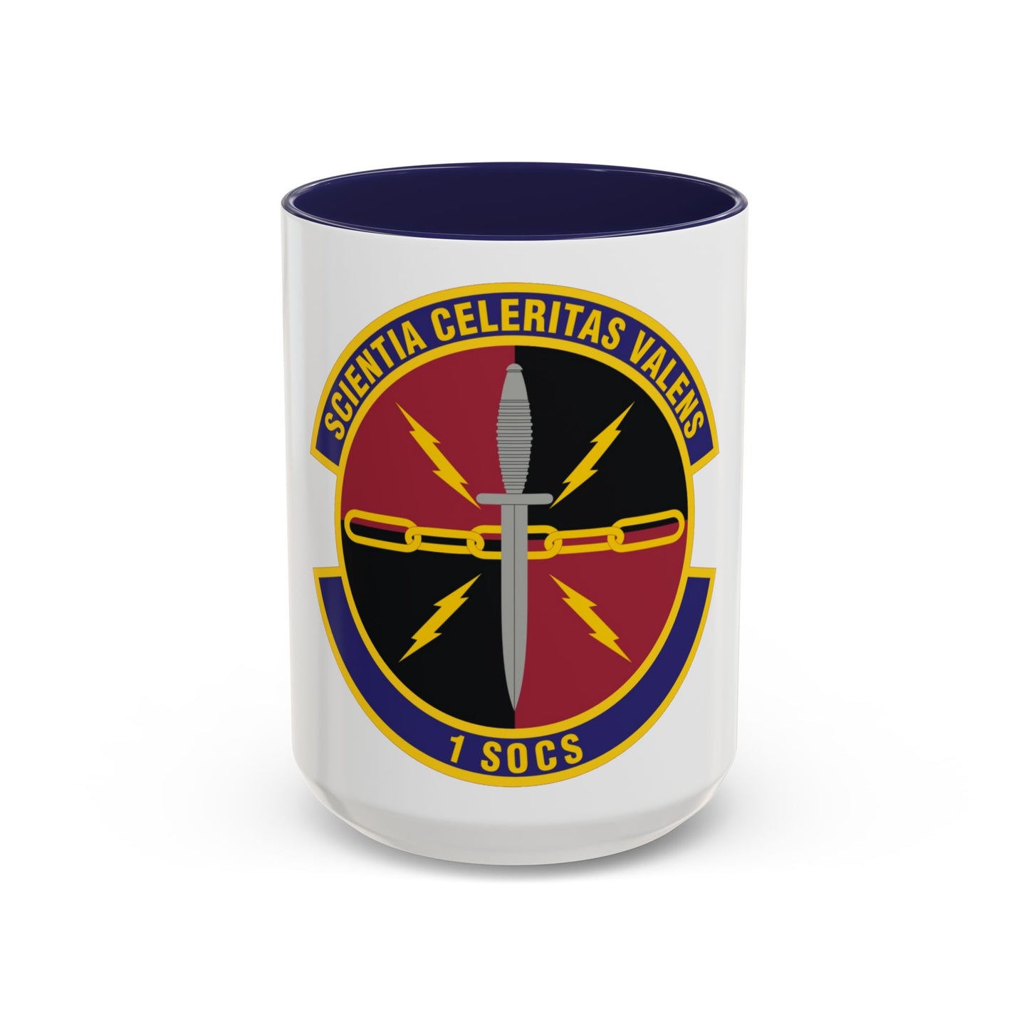 1st Special Operations Communications Squadron (U.S. Air Force) Accent Coffee Mug