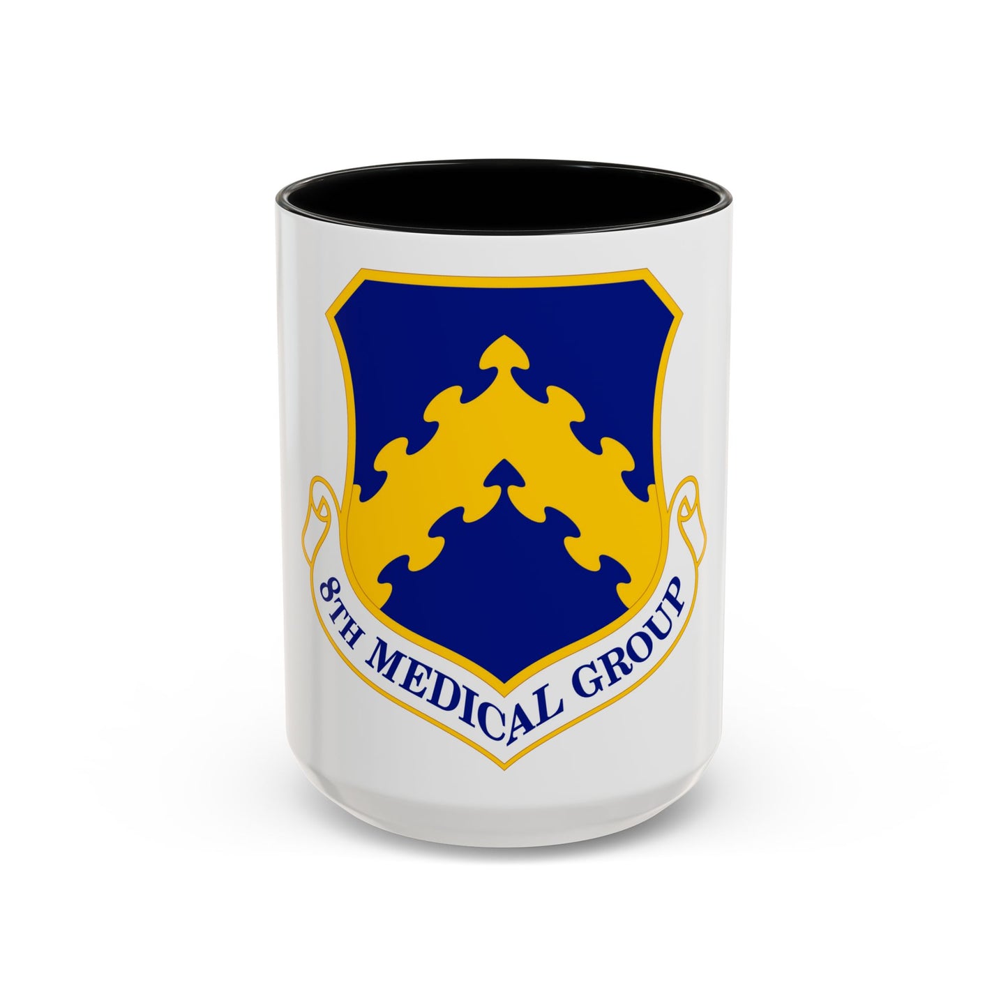 8 Medical Group PACAF (U.S. Air Force) Accent Coffee Mug
