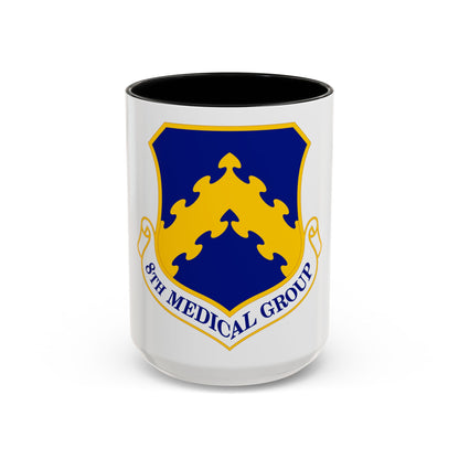 8 Medical Group PACAF (U.S. Air Force) Accent Coffee Mug
