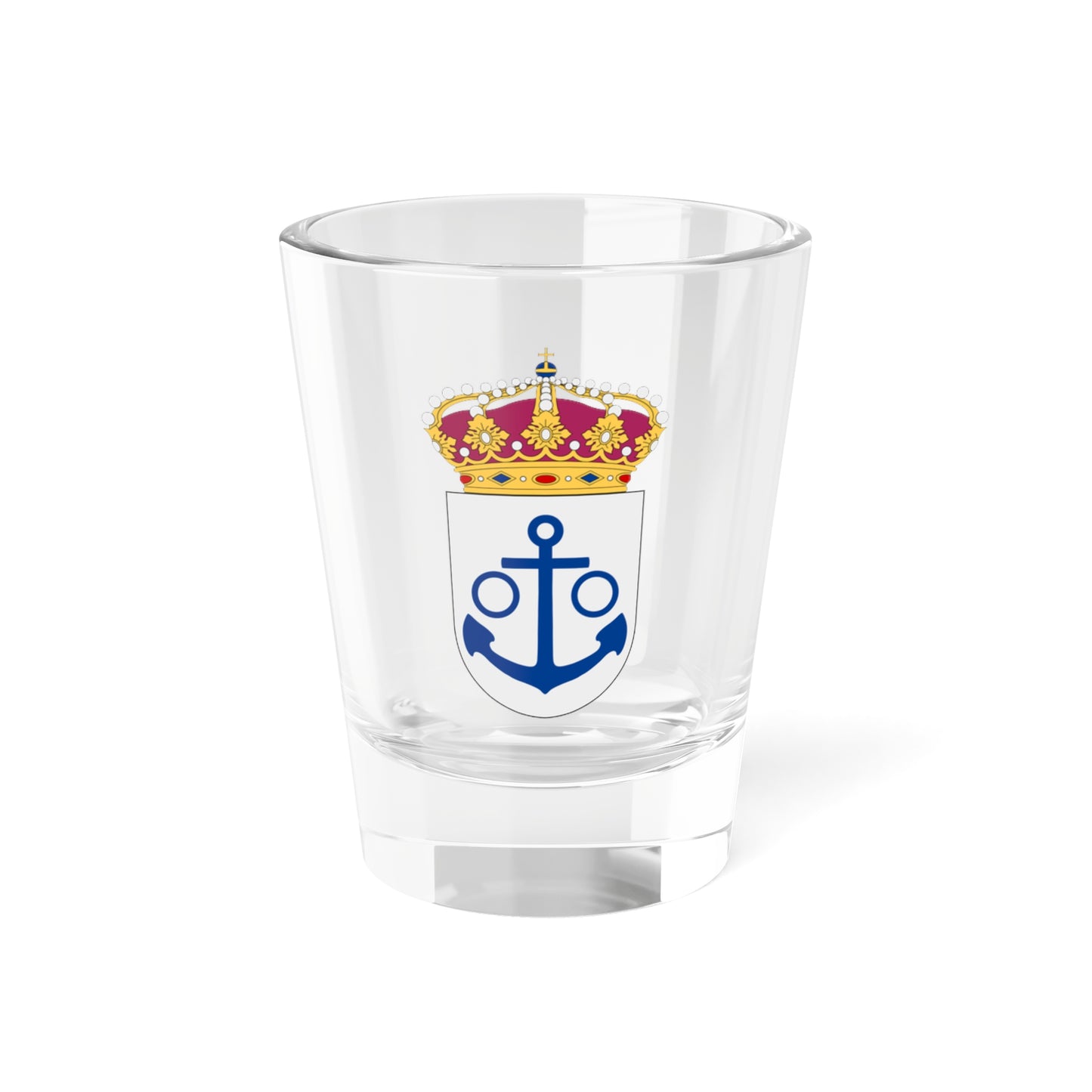 HMS Älvsnabben vapen (Sweden) (Coat of Arms) Shot Glass 1.5oz