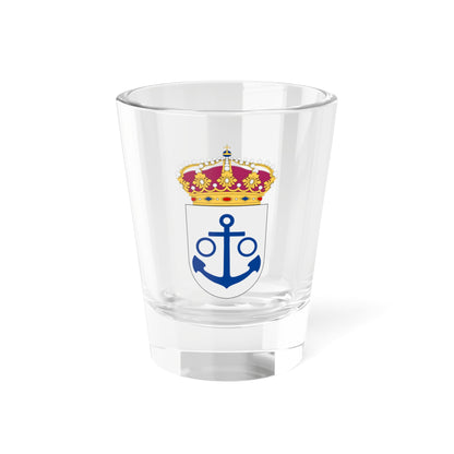 HMS Älvsnabben vapen (Sweden) (Coat of Arms) Shot Glass 1.5oz
