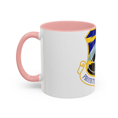 Protected SATCOM Group (U.S. Air Force) Accent Coffee Mug