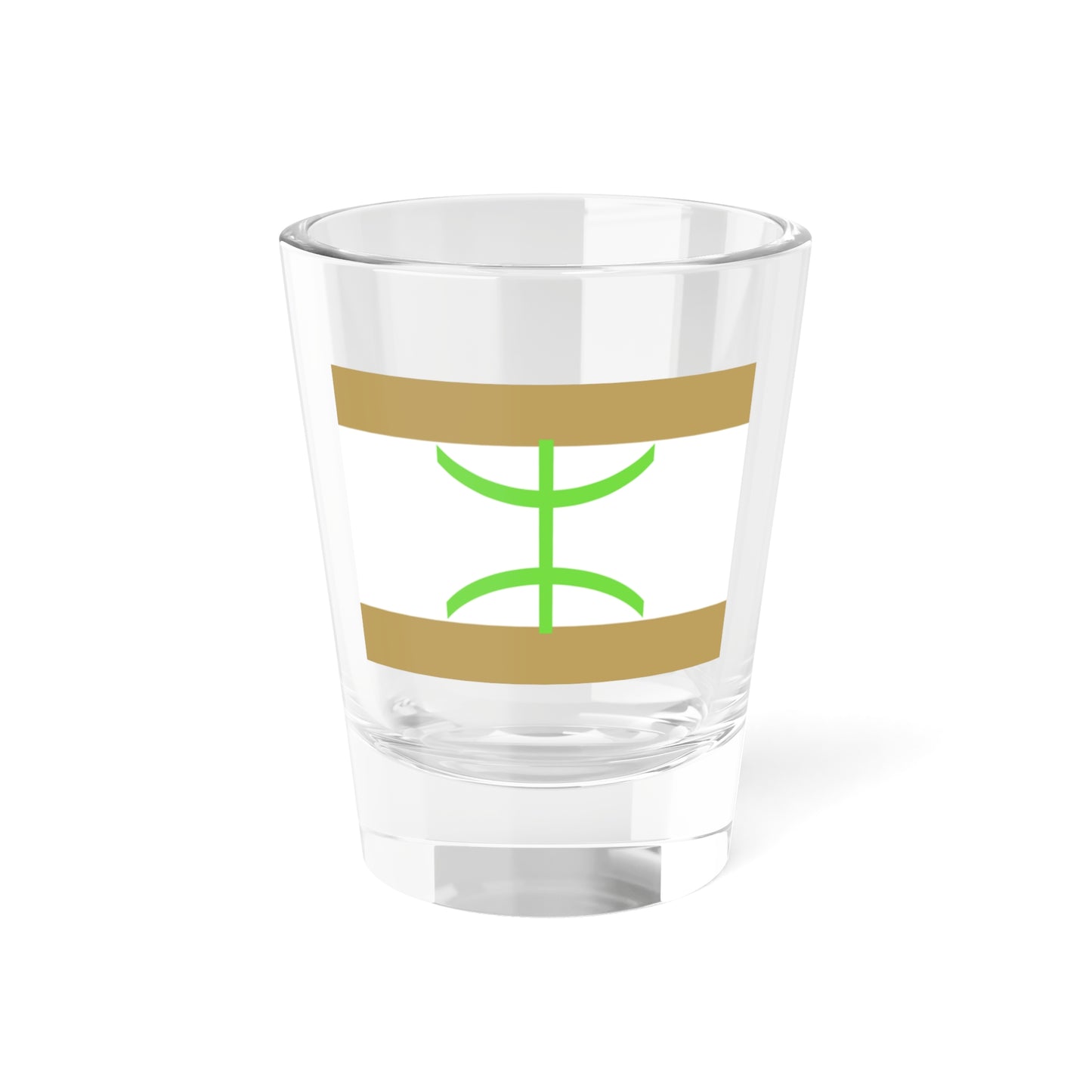 Flag of The Mozabite people - Shot Glass 1.5oz