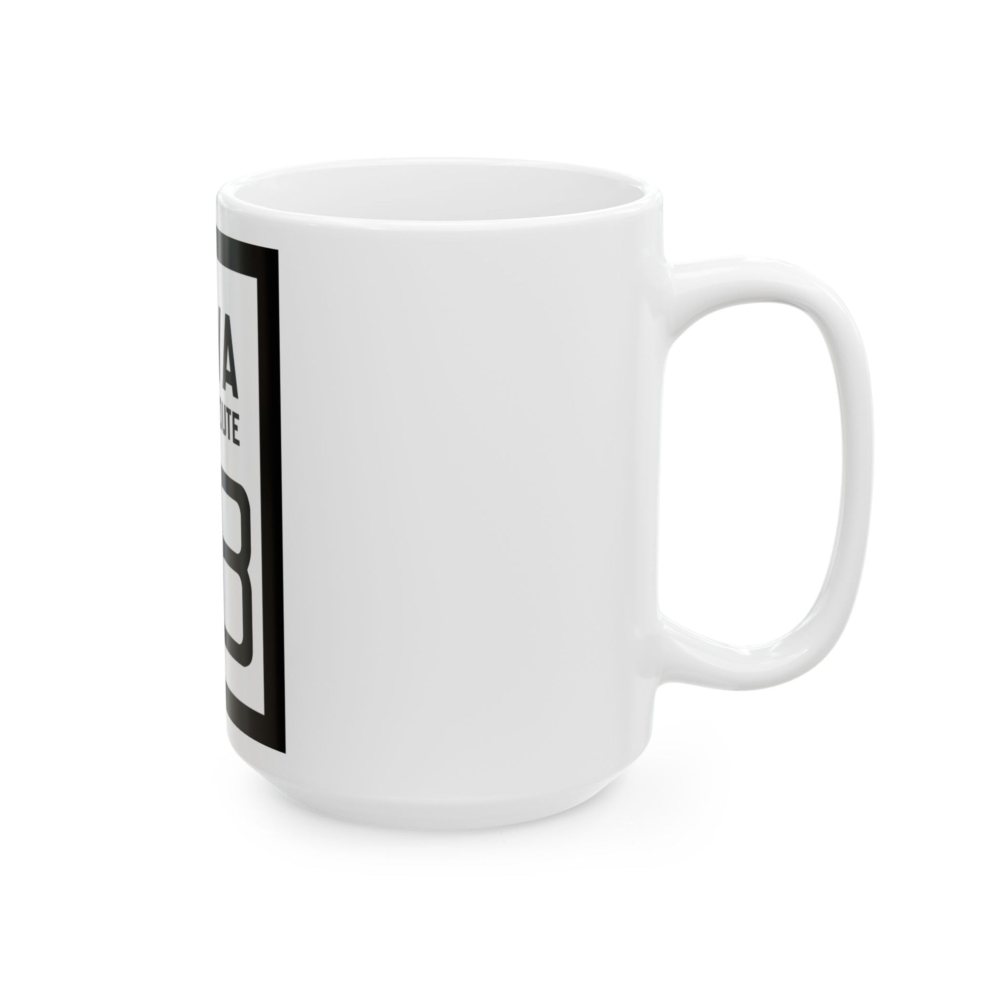 WV-38 1922 (Virginia) (Road Sign) White Coffee Mug-Go Mug Yourself
