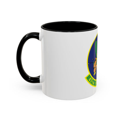 47th Fighter Squadron (U.S. Air Force) Accent Coffee Mug