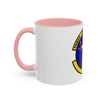 580 Software Engineering Squadron AFMC (U.S. Air Force) Accent Coffee Mug