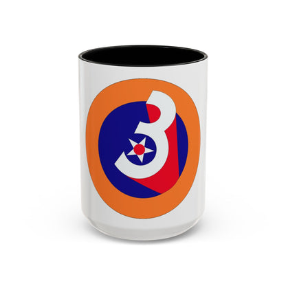 3 Air Force (U.S. Army) Accent Coffee Mug