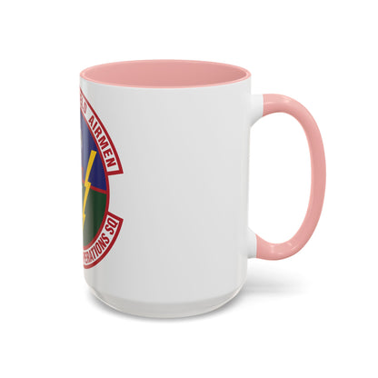 122d Air Support Operations Squadron (U.S. Air Force) Accent Coffee Mug