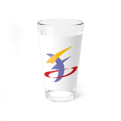 Flag of Fujisaki Aomori (Japan) Pint Glass 16oz