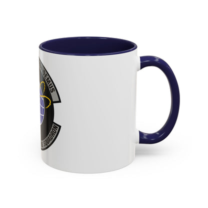 87th Communications Squadron (U.S. Air Force) Accent Coffee Mug