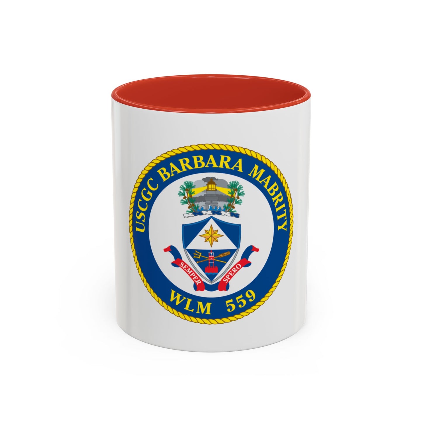 USCGC Barbara Mabrity WLM 559 (U.S. Coast Guard) Accent Coffee Mug