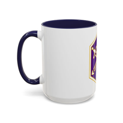 85 Civil Affairs Brigade 2 (U.S. Army) Accent Coffee Mug