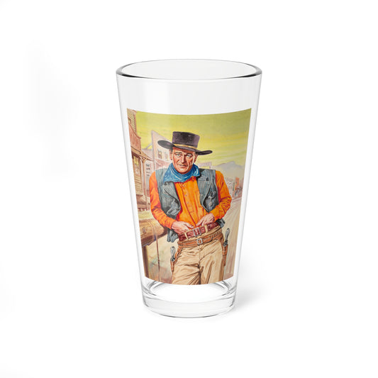 John Wayne, Adventure Comics 10 Back Cover (World Distributors, c.1950's) - Pint Glass 16oz