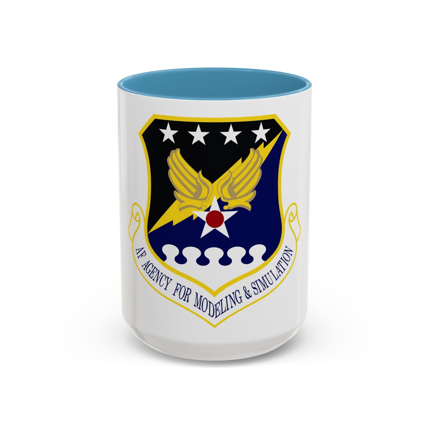 Air Force Agency for Modeling and Simulation (U.S. Air Force) Accent Coffee Mug